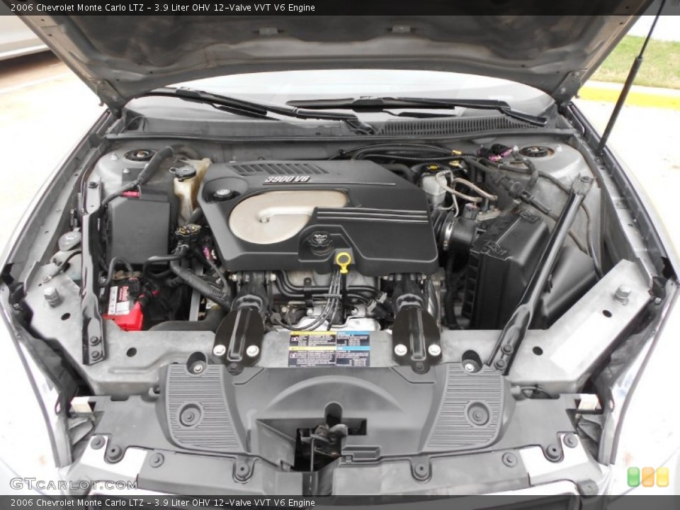 3.9 Liter OHV 12-Valve VVT V6 Engine for the 2006 Chevrolet Monte Carlo #61086656
