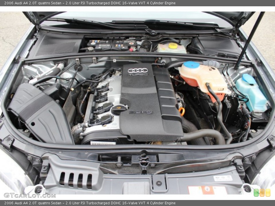 2.0 Liter FSI Turbocharged DOHC 16-Valve VVT 4 Cylinder Engine for the 2006 Audi A4 #61089029