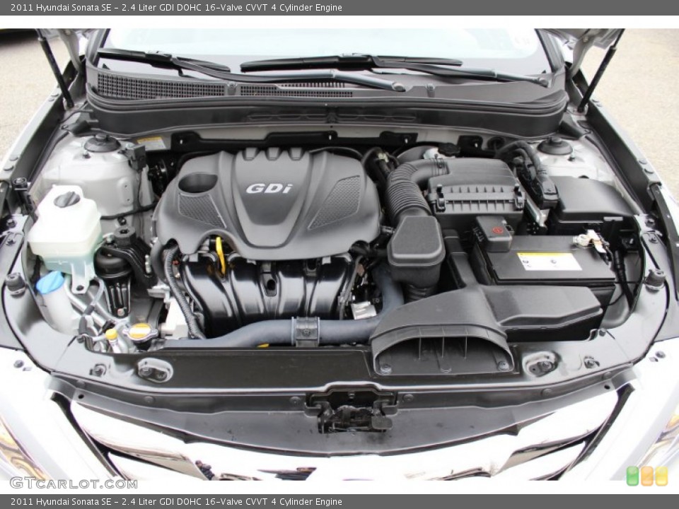 2.4 Liter GDI DOHC 16-Valve CVVT 4 Cylinder Engine for the 2011 Hyundai Sonata #61089306