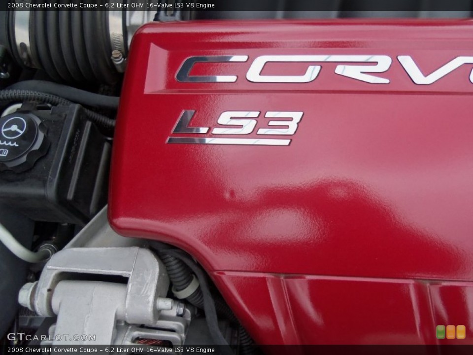 6.2 Liter OHV 16-Valve LS3 V8 Engine for the 2008 Chevrolet Corvette #61090102