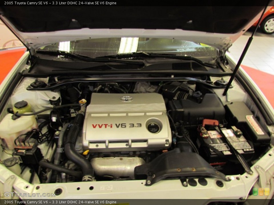 3.3 Liter DOHC 24-Valve SE V6 2005 Toyota Camry Engine