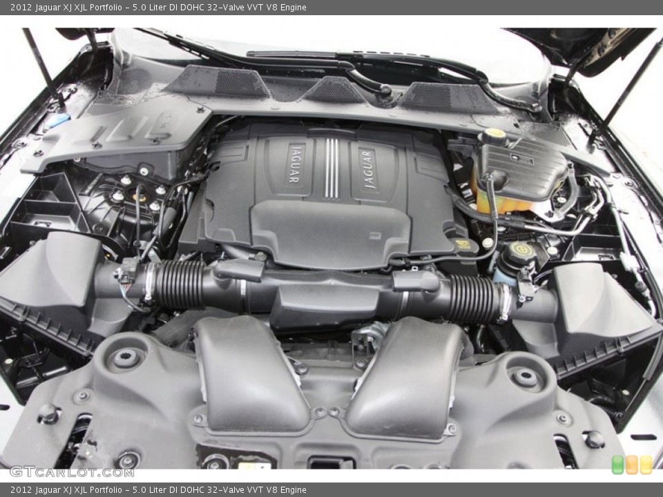 5.0 Liter DI DOHC 32-Valve VVT V8 Engine for the 2012 Jaguar XJ #61097355