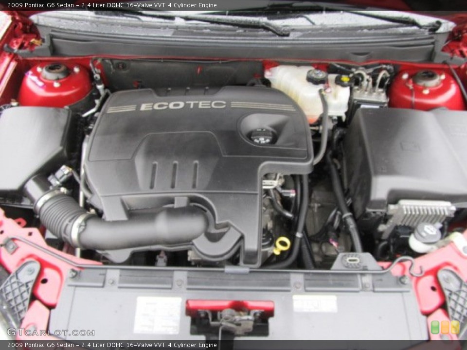 2.4 Liter DOHC 16-Valve VVT 4 Cylinder Engine for the 2009 Pontiac G6 #61100990