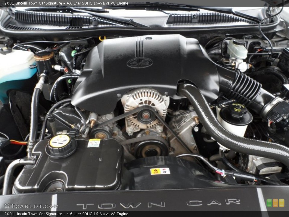 4.6 Liter SOHC 16-Valve V8 Engine for the 2001 Lincoln Town Car #61101629