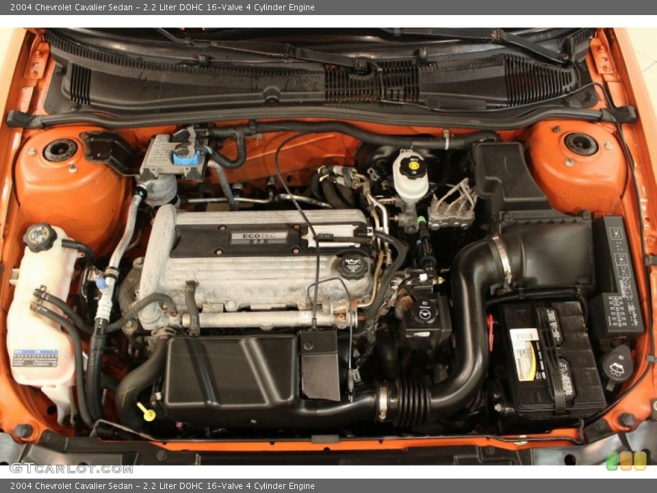 2.2 Liter DOHC 16-Valve 4 Cylinder Engine for the 2004 Chevrolet Cavalier #61107969