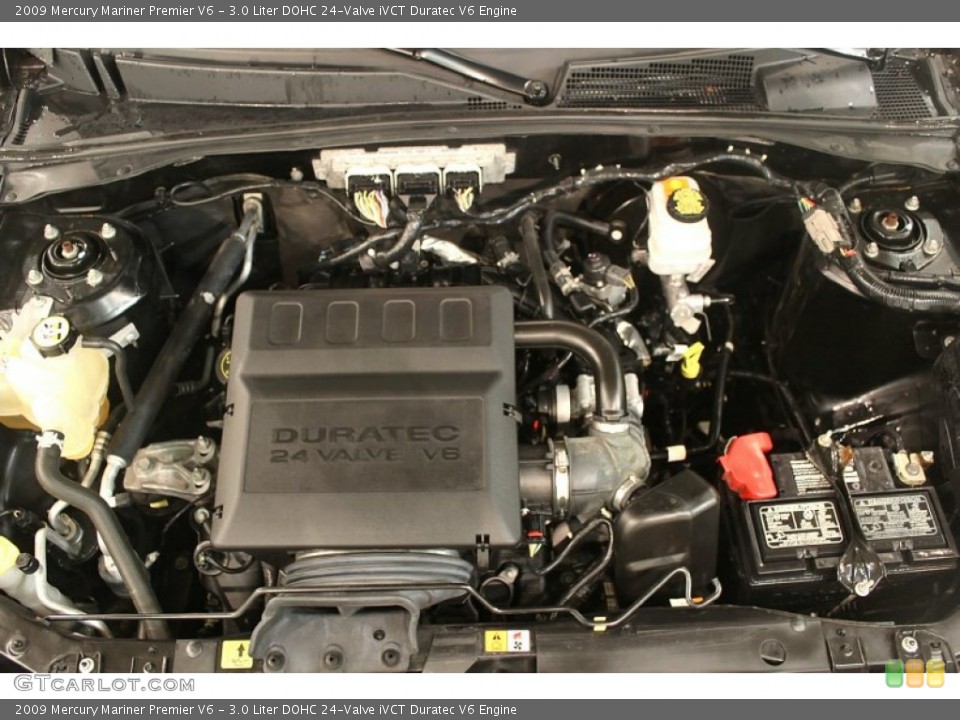 3.0 Liter DOHC 24-Valve iVCT Duratec V6 Engine for the 2009 Mercury Mariner #61108240