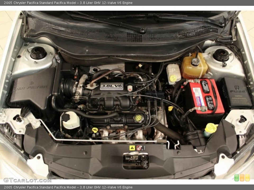 3.8 Liter OHV 12-Valve V6 Engine for the 2005 Chrysler Pacifica #61109548