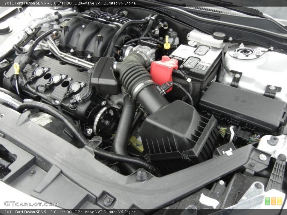 3.0 Liter DOHC 24-Valve VVT Duratec V6 Engine for the 2011 Ford Fusion #61117733