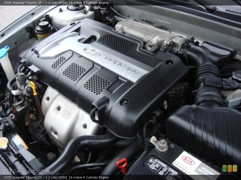2.0 Liter DOHC 16-Valve 4 Cylinder Engine for the 2005 Hyundai Tiburon #61118238