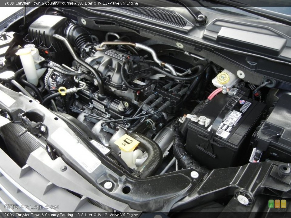 3.8 Liter OHV 12-Valve V6 Engine for the 2009 Chrysler Town & Country #61119872