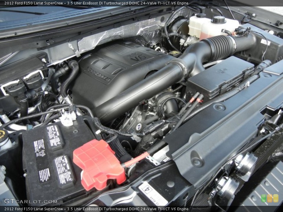 3.5 Liter EcoBoost DI Turbocharged DOHC 24-Valve Ti-VCT V6 Engine for the 2012 Ford F150 #61120097