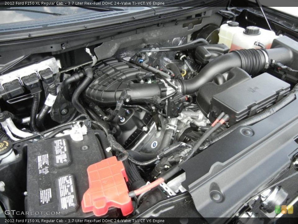 3.7 Liter Flex-Fuel DOHC 24-Valve Ti-VCT V6 Engine for the 2012 Ford F150 #61120676