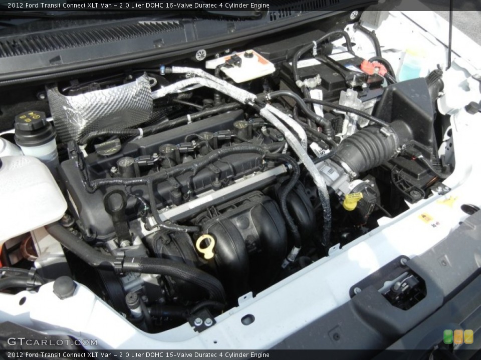 2.0 Liter DOHC 16-Valve Duratec 4 Cylinder Engine for the 2012 Ford Transit Connect #61121018
