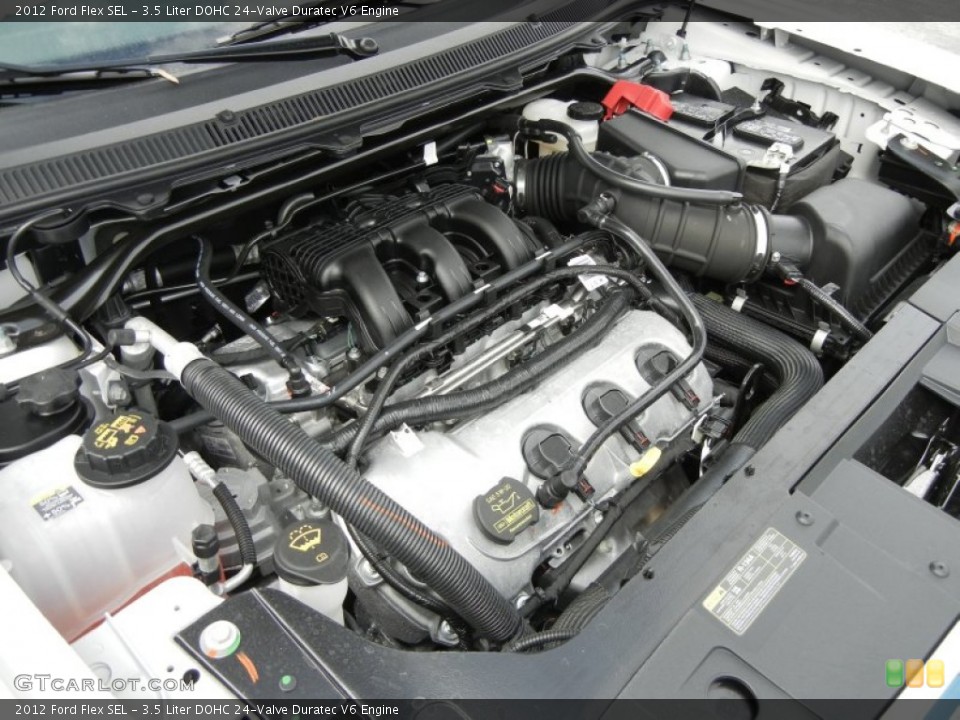 3.5 Liter DOHC 24-Valve Duratec V6 Engine for the 2012 Ford Flex #61121713
