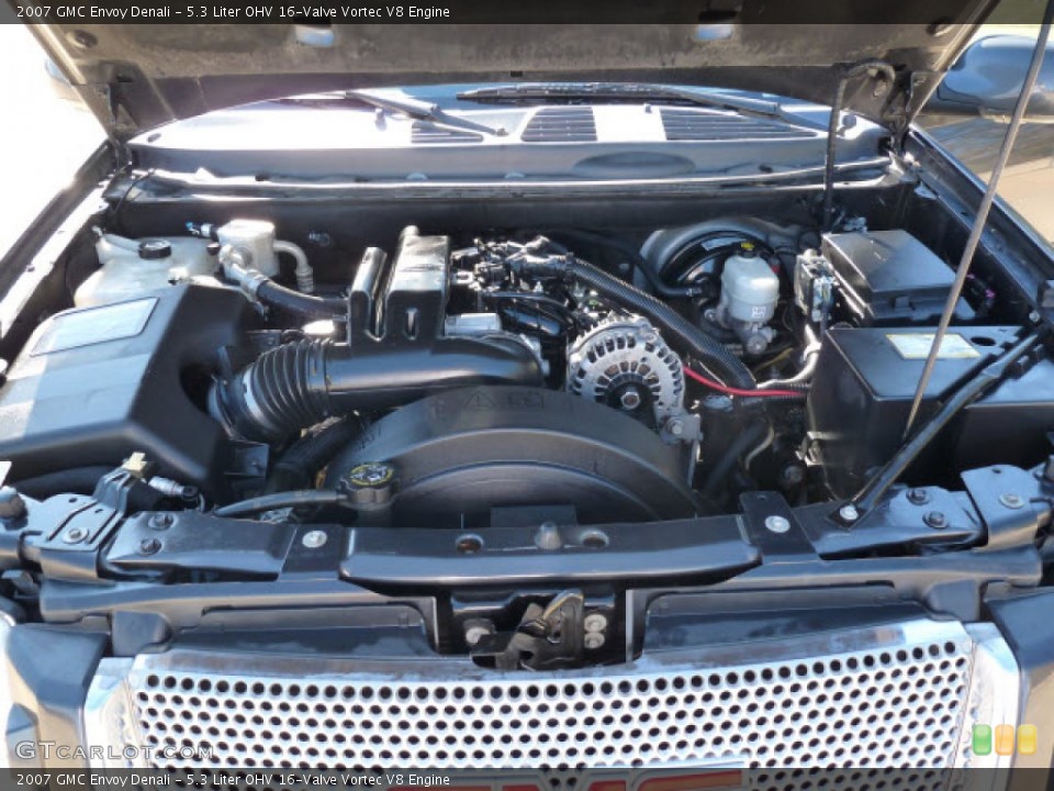 5.3 Liter OHV 16-Valve Vortec V8 2007 GMC Envoy Engine