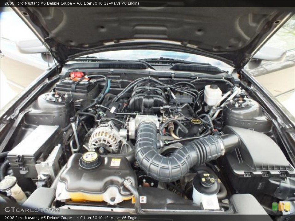 4.0 Liter SOHC 12-Valve V6 Engine for the 2008 Ford Mustang #61132766