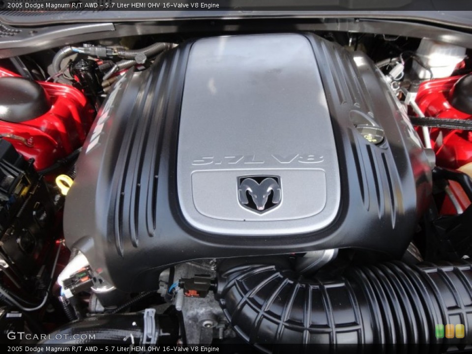 5.7 Liter HEMI OHV 16-Valve V8 Engine for the 2005 Dodge Magnum #61137326