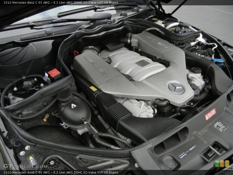6.3 Liter AMG DOHC 32-Valve VVT V8 Engine for the 2010 Mercedes-Benz C #61137530