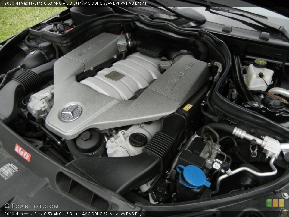 6.3 Liter AMG DOHC 32-Valve VVT V8 Engine for the 2010 Mercedes-Benz C #61137539
