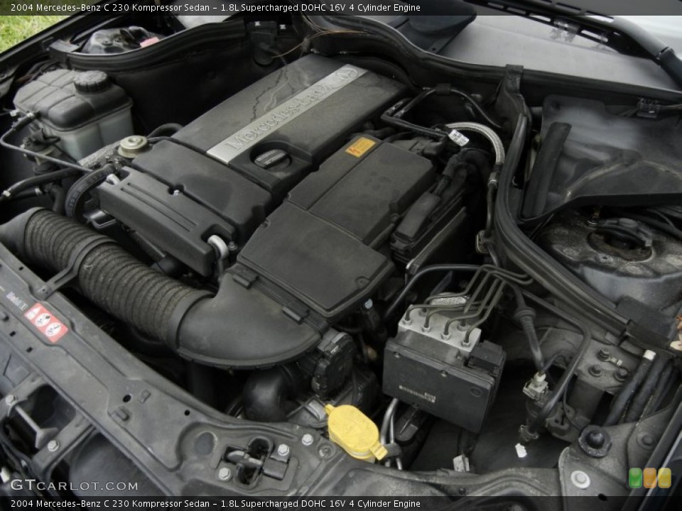 1.8L Supercharged DOHC 16V 4 Cylinder Engine for the 2004 Mercedes-Benz C #61137977