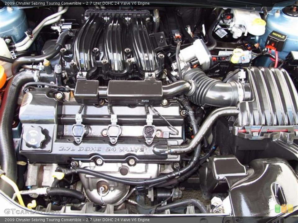 2.7 Liter DOHC 24 Valve V6 2009 Chrysler Sebring Engine