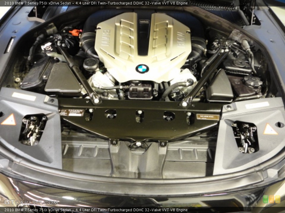 4.4 Liter DFI Twin-Turbocharged DOHC 32-Valve VVT V8 Engine for the 2010 BMW 7 Series #61146824