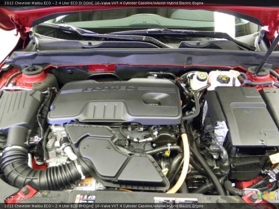 2.4 Liter ECO DI DOHC 16-Valve VVT 4 Cylinder Gasoline/eAssist Hybrid Electric Engine for the 2013 Chevrolet Malibu #61162058