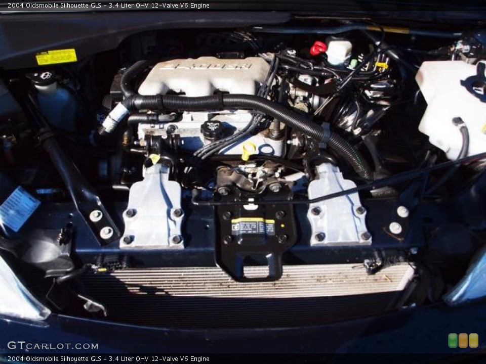 3.4 Liter OHV 12-Valve V6 Engine for the 2004 Oldsmobile Silhouette #61168811