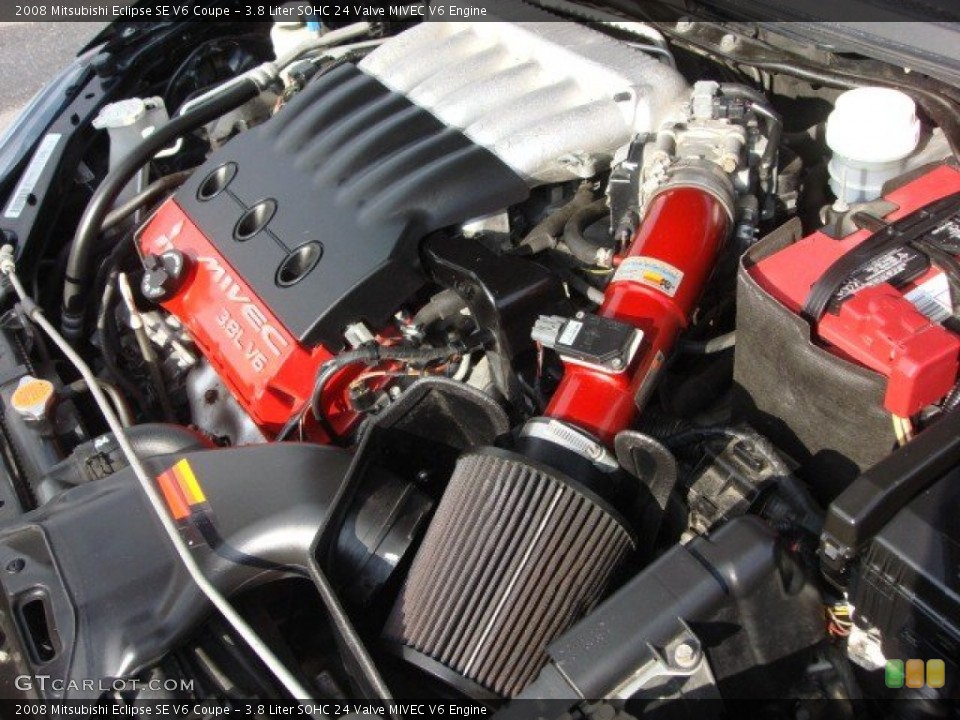 3.8 Liter SOHC 24 Valve MIVEC V6 Engine for the 2008 Mitsubishi Eclipse #61170403