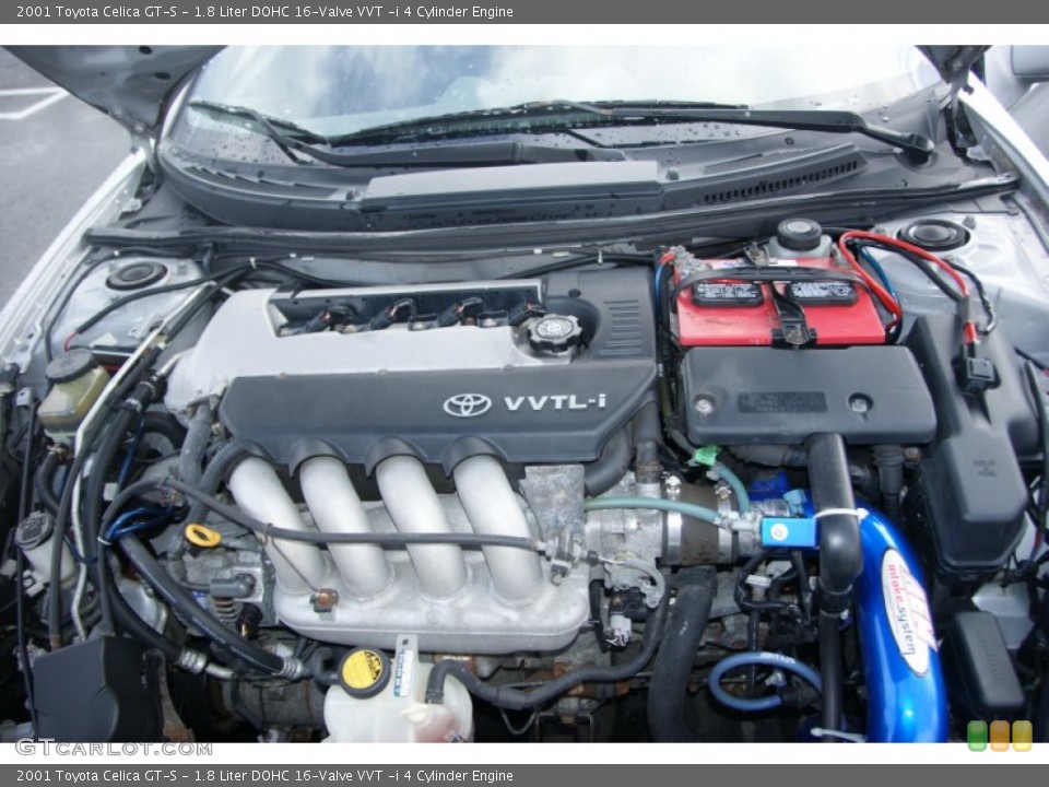 1.8 Liter DOHC 16-Valve VVT -i 4 Cylinder Engine for the 2001 Toyota Celica #61170892