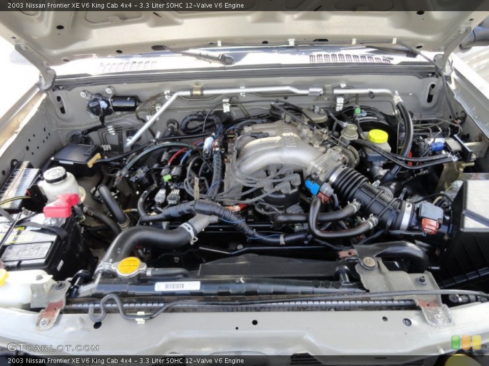 3.3 Liter SOHC 12-Valve V6 Engine for the 2003 Nissan Frontier #61173077
