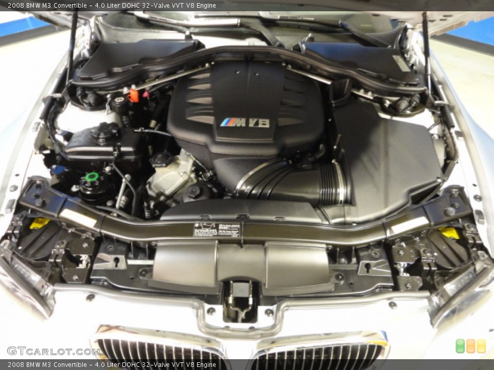 4.0 Liter DOHC 32-Valve VVT V8 Engine for the 2008 BMW M3 #61173838
