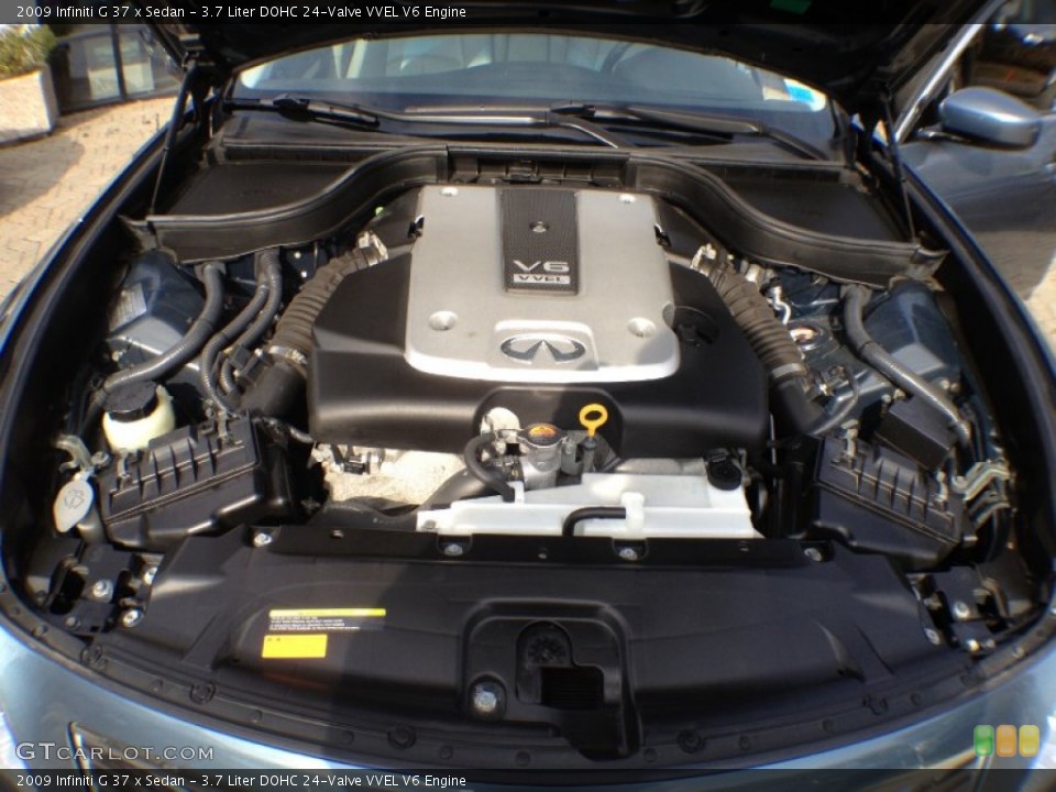 3.7 Liter DOHC 24-Valve VVEL V6 Engine for the 2009 Infiniti G #61176991