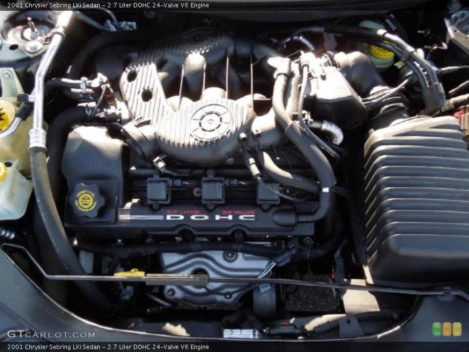 2.7 Liter DOHC 24Valve V6 Engine for the 2001 Chrysler