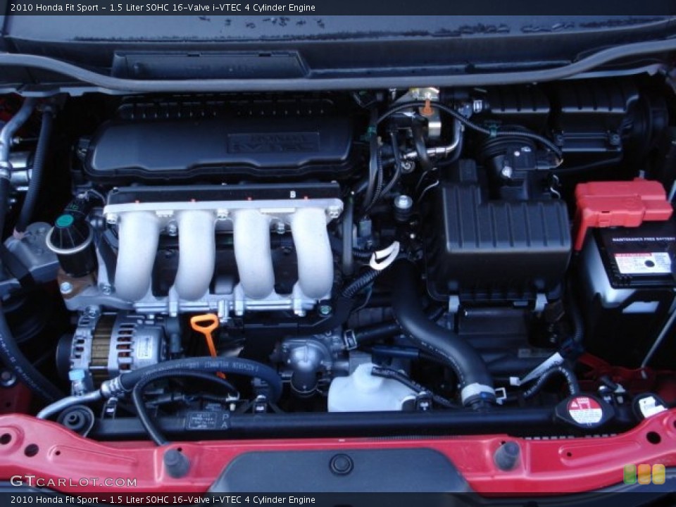 1.5 Liter SOHC 16-Valve i-VTEC 4 Cylinder Engine for the 2010 Honda Fit #61197238