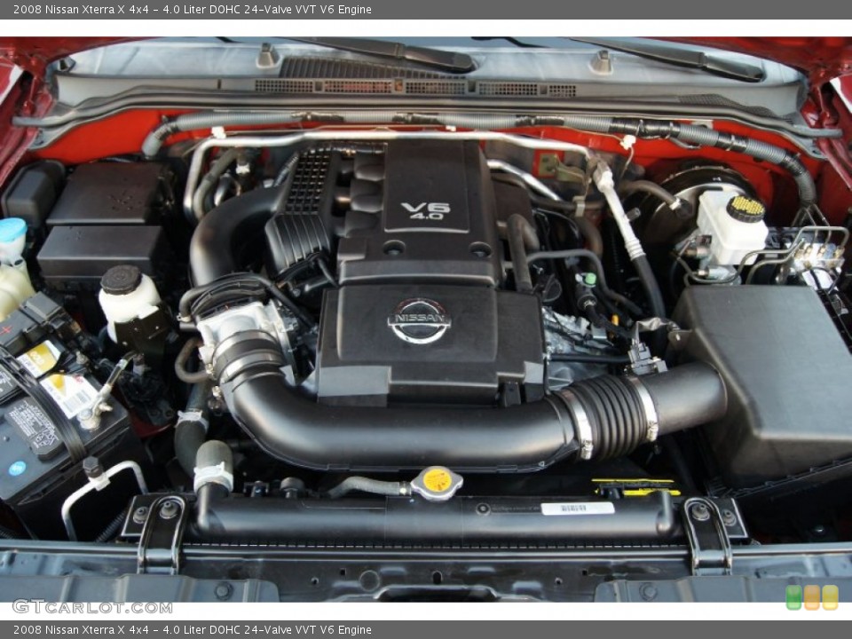 4.0 Liter DOHC 24-Valve VVT V6 Engine for the 2008 Nissan Xterra #61197442
