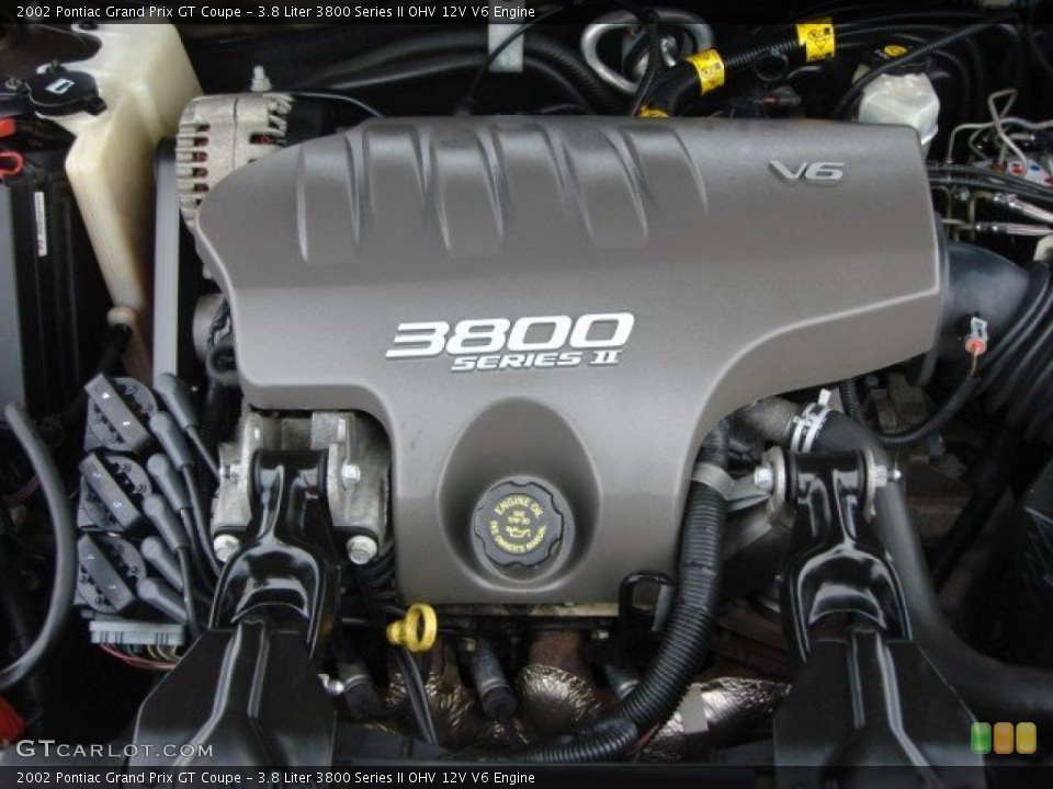 3.8 Liter 3800 Series II OHV 12V V6 Engine for the 2002 Pontiac Grand Prix #61198843
