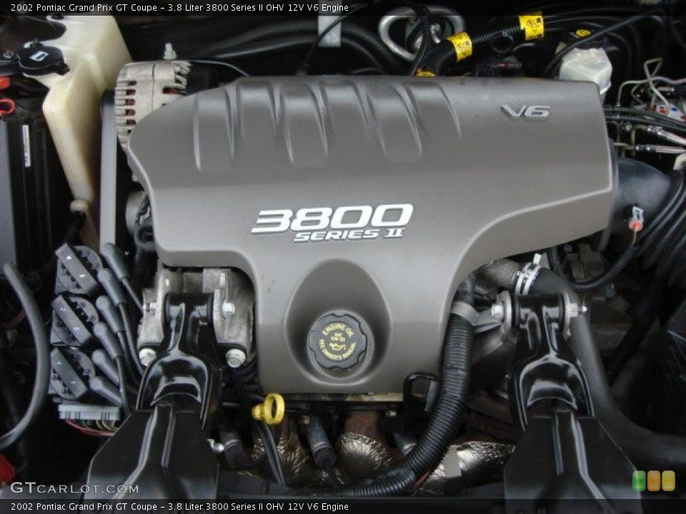 3.8 Liter 3800 Series II OHV 12V V6 2002 Pontiac Grand Prix Engine