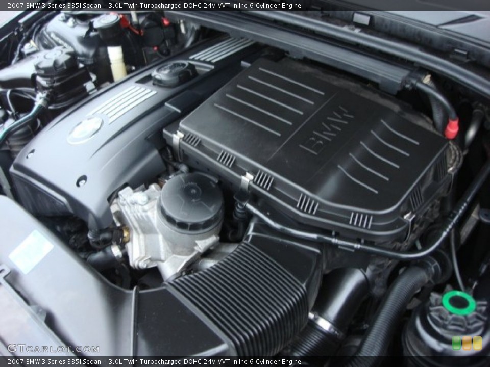 3.0L Twin Turbocharged DOHC 24V VVT Inline 6 Cylinder Engine for the 2007 BMW 3 Series #61199062
