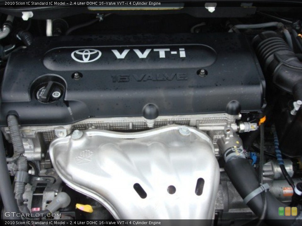 2.4 Liter DOHC 16-Valve VVT-i 4 Cylinder Engine for the 2010 Scion tC #61199545