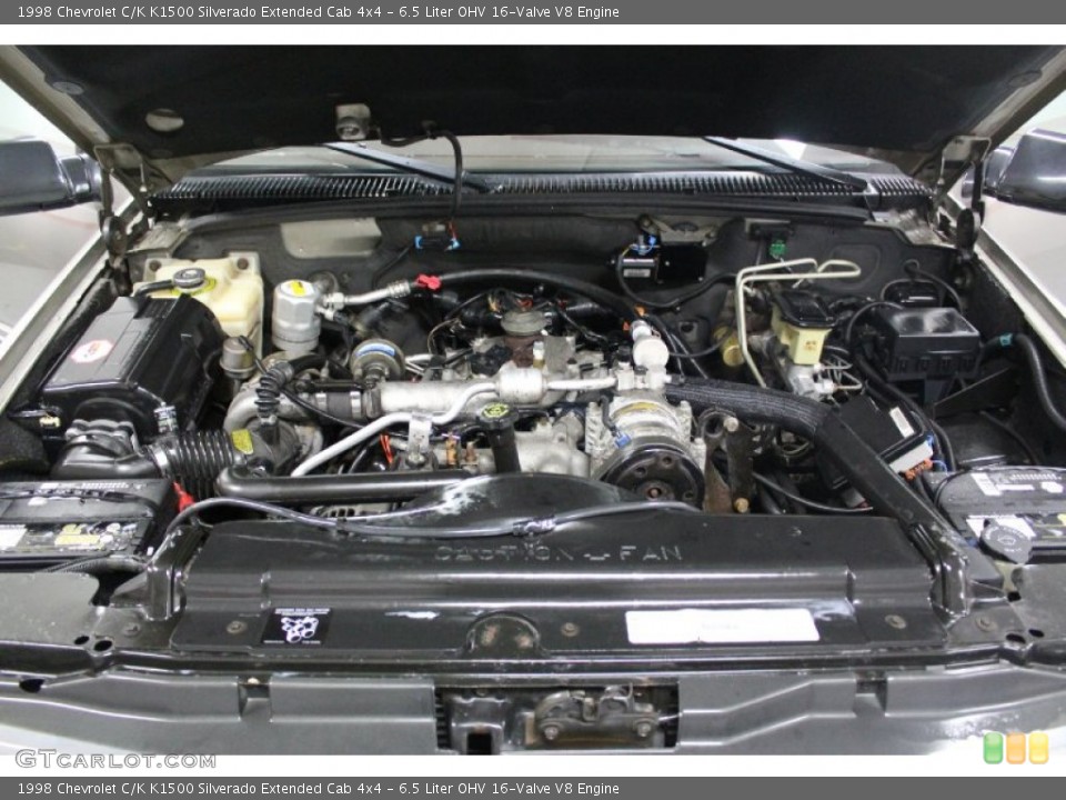 6.5 Liter OHV 16-Valve V8 1998 Chevrolet C/K Engine