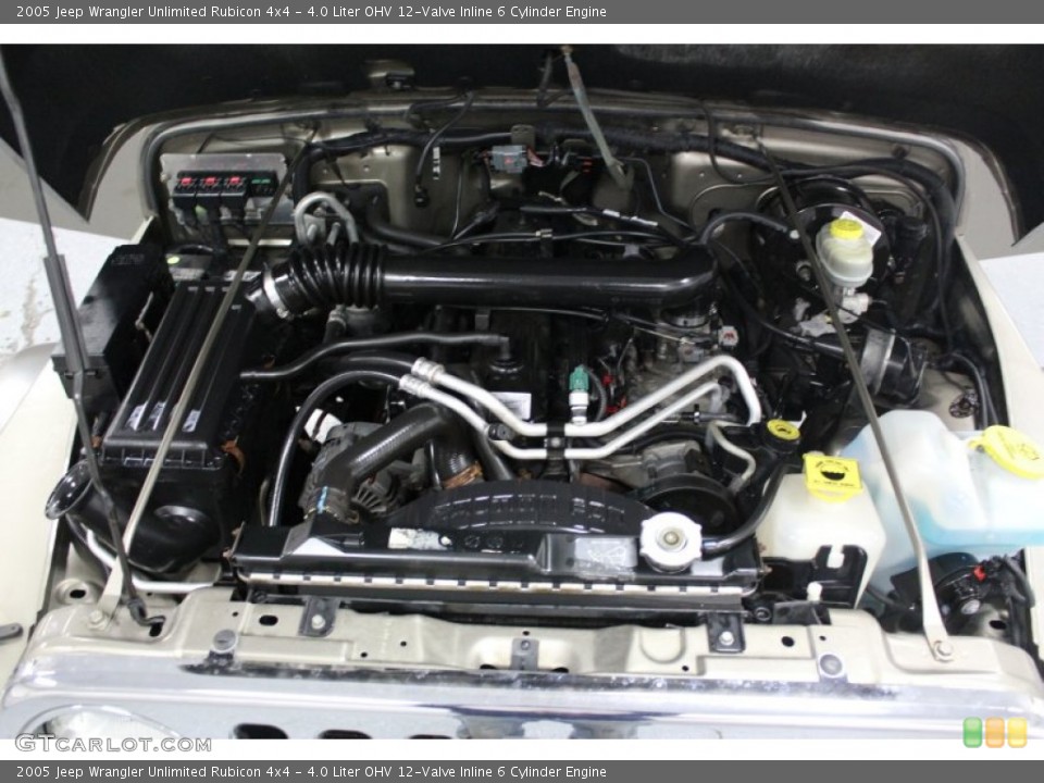 4.0 Liter OHV 12-Valve Inline 6 Cylinder Engine for the 2005 Jeep Wrangler #61201126