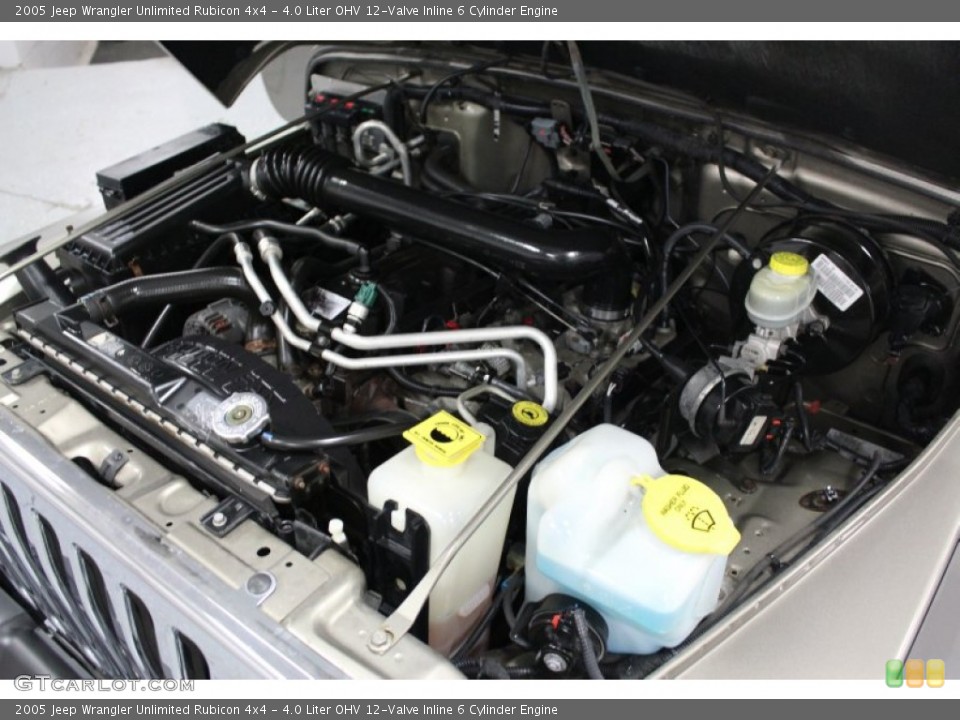 4.0 Liter OHV 12-Valve Inline 6 Cylinder Engine for the 2005 Jeep Wrangler #61201135