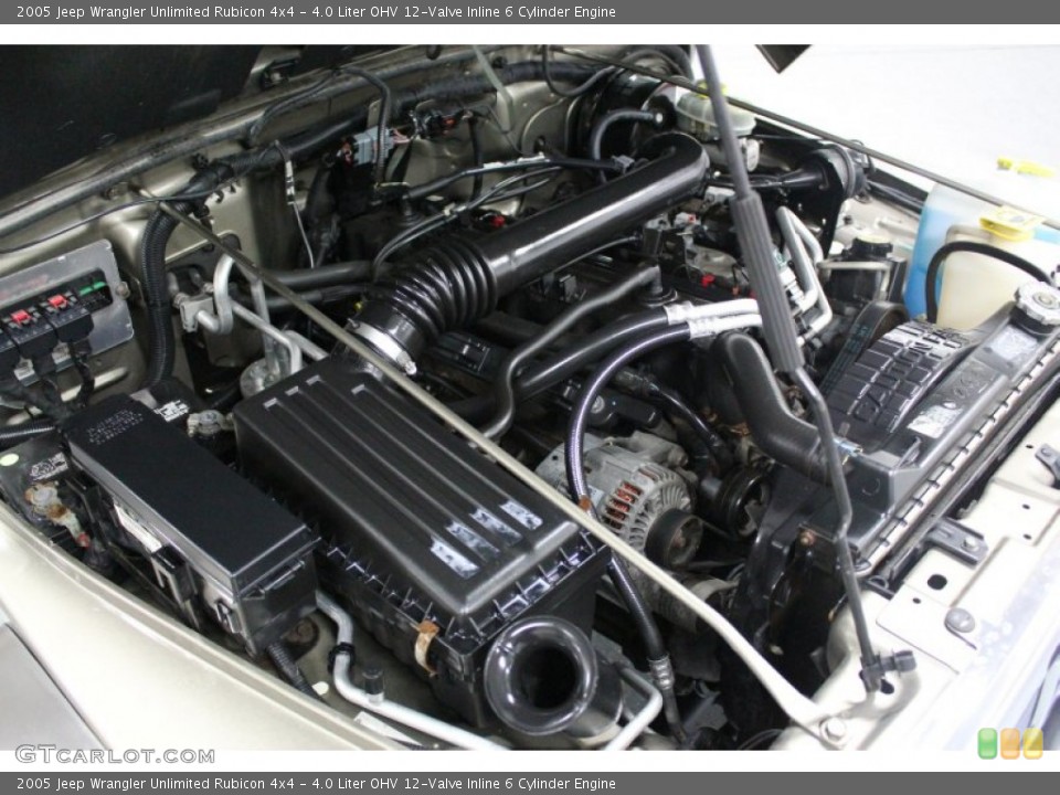 4.0 Liter OHV 12-Valve Inline 6 Cylinder Engine for the 2005 Jeep Wrangler #61201144
