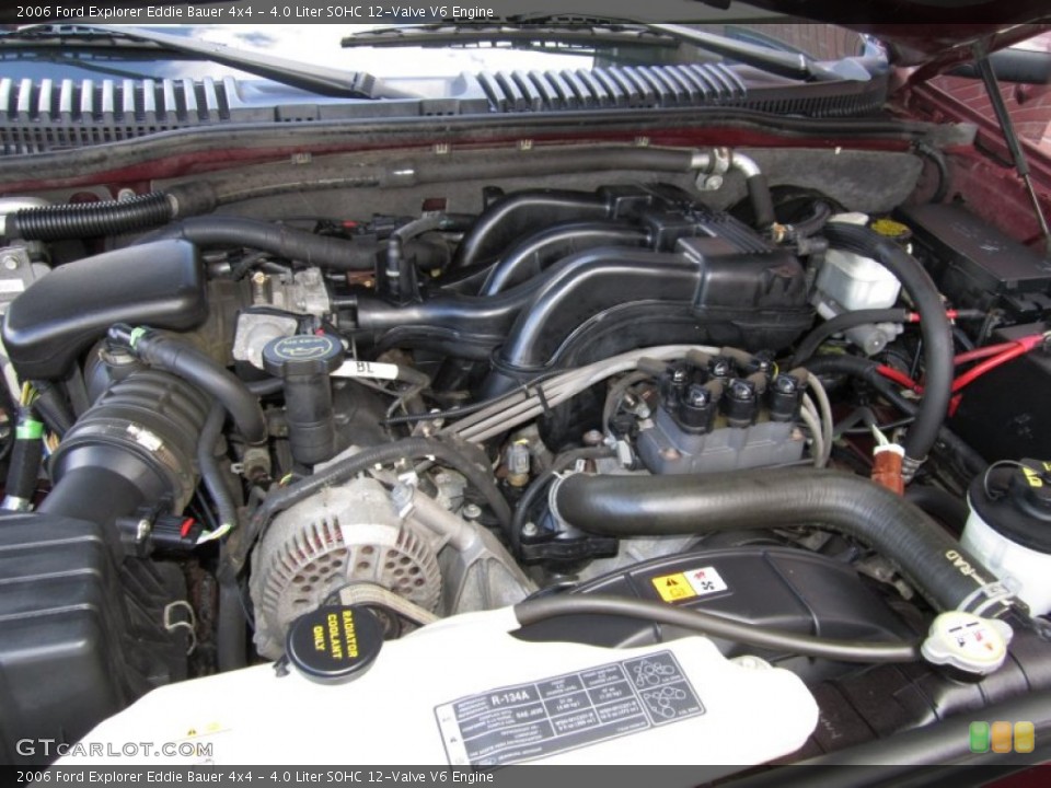 4.0 Liter SOHC 12-Valve V6 Engine for the 2006 Ford Explorer #61205029