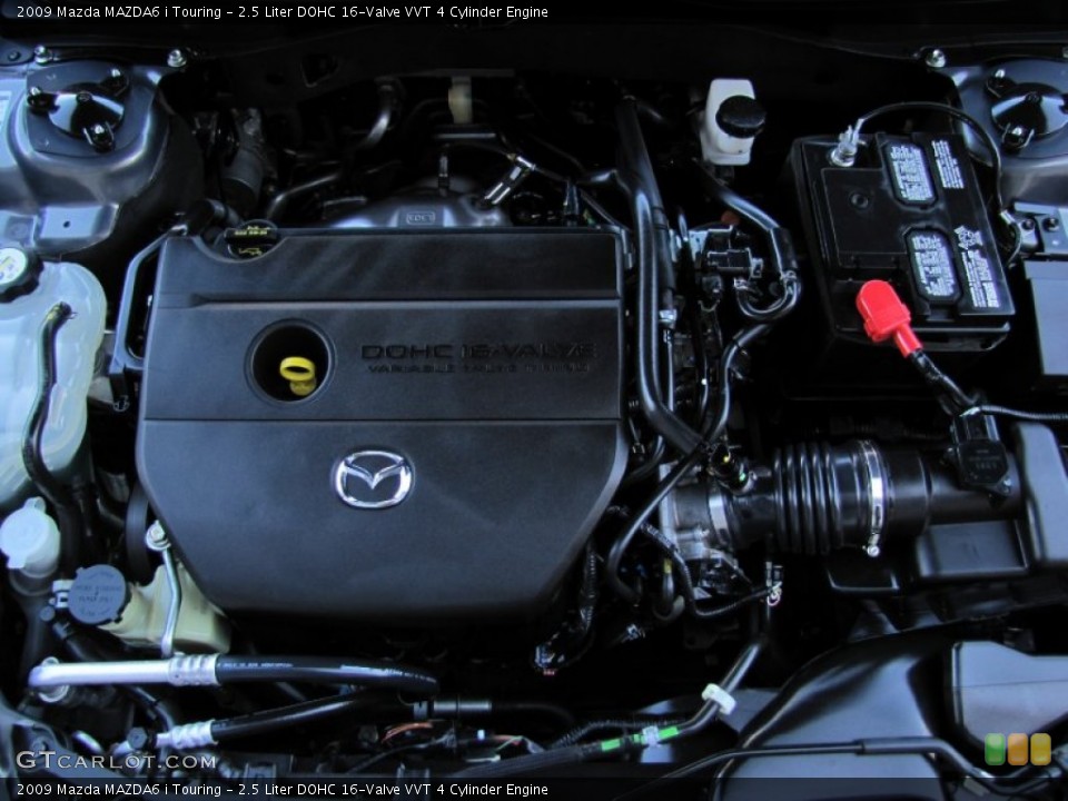 2.5 Liter DOHC 16-Valve VVT 4 Cylinder Engine for the 2009 Mazda MAZDA6 #61208881