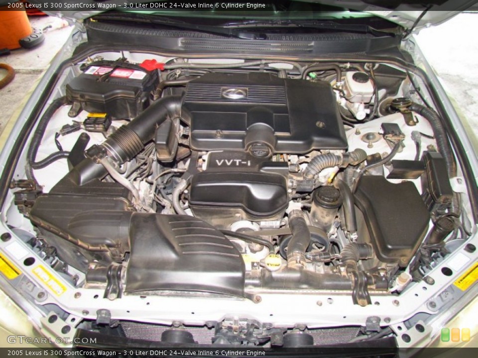 3.0 Liter DOHC 24-Valve Inline 6 Cylinder Engine for the 2005 Lexus IS #61211526