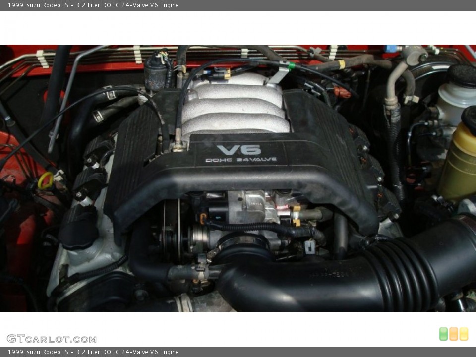3.2 Liter DOHC 24-Valve V6 Engine for the 1999 Isuzu Rodeo #61218886