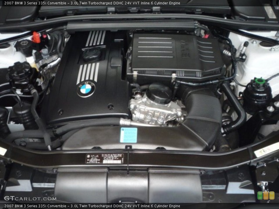 3.0L Twin Turbocharged DOHC 24V VVT Inline 6 Cylinder Engine for the 2007 BMW 3 Series #61233739