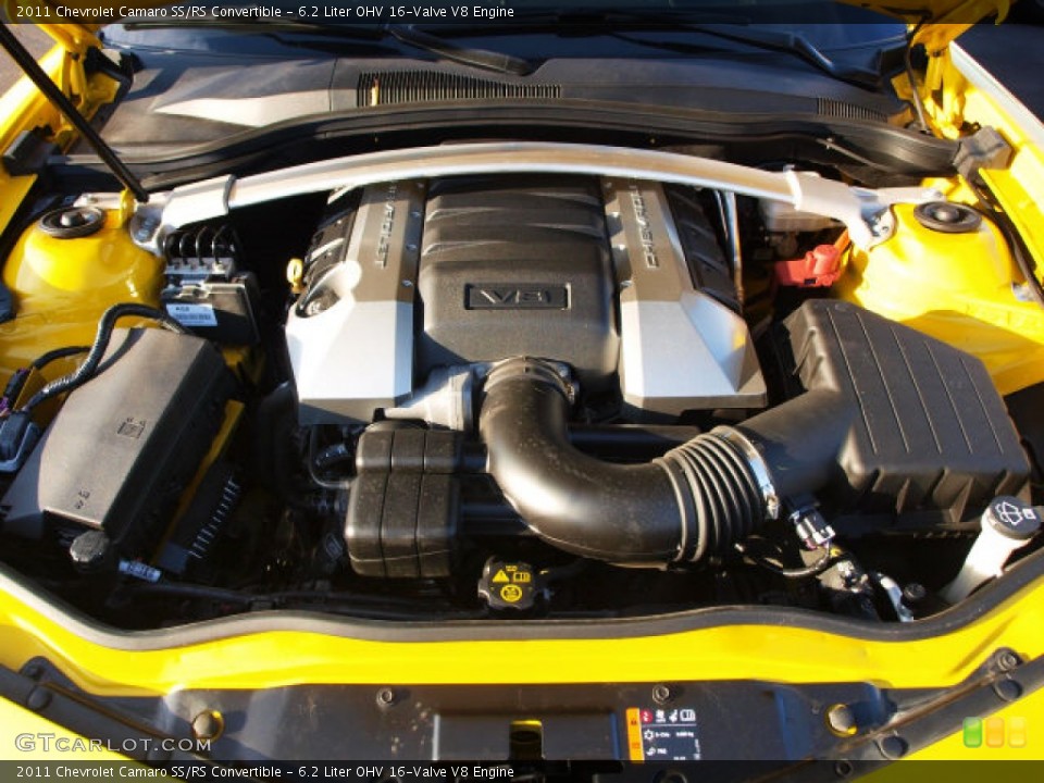 6.2 Liter OHV 16-Valve V8 Engine for the 2011 Chevrolet Camaro #61236144